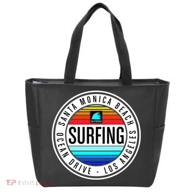 Surfing Logo Tote Bag