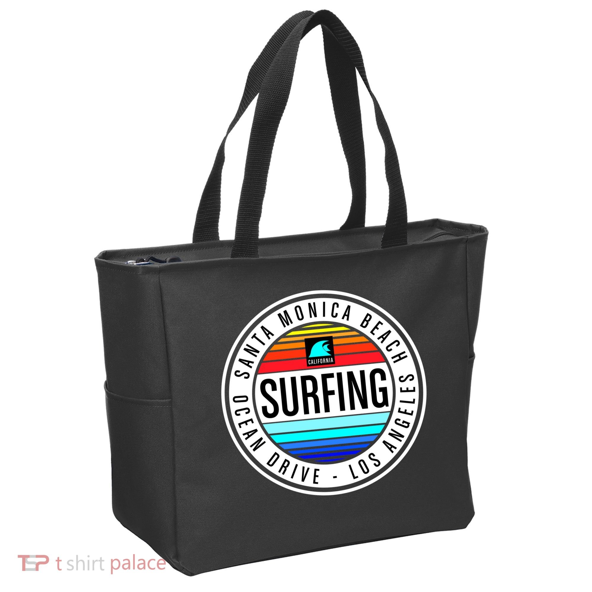 Surfing Logo Tote Bag