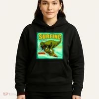Surfing T-Rex Hoodie thumb 5