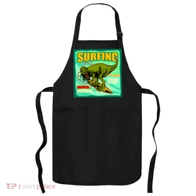 Surfing T-Rex Apron
