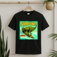 Surfing T-Rex T-Shirt thumb 2