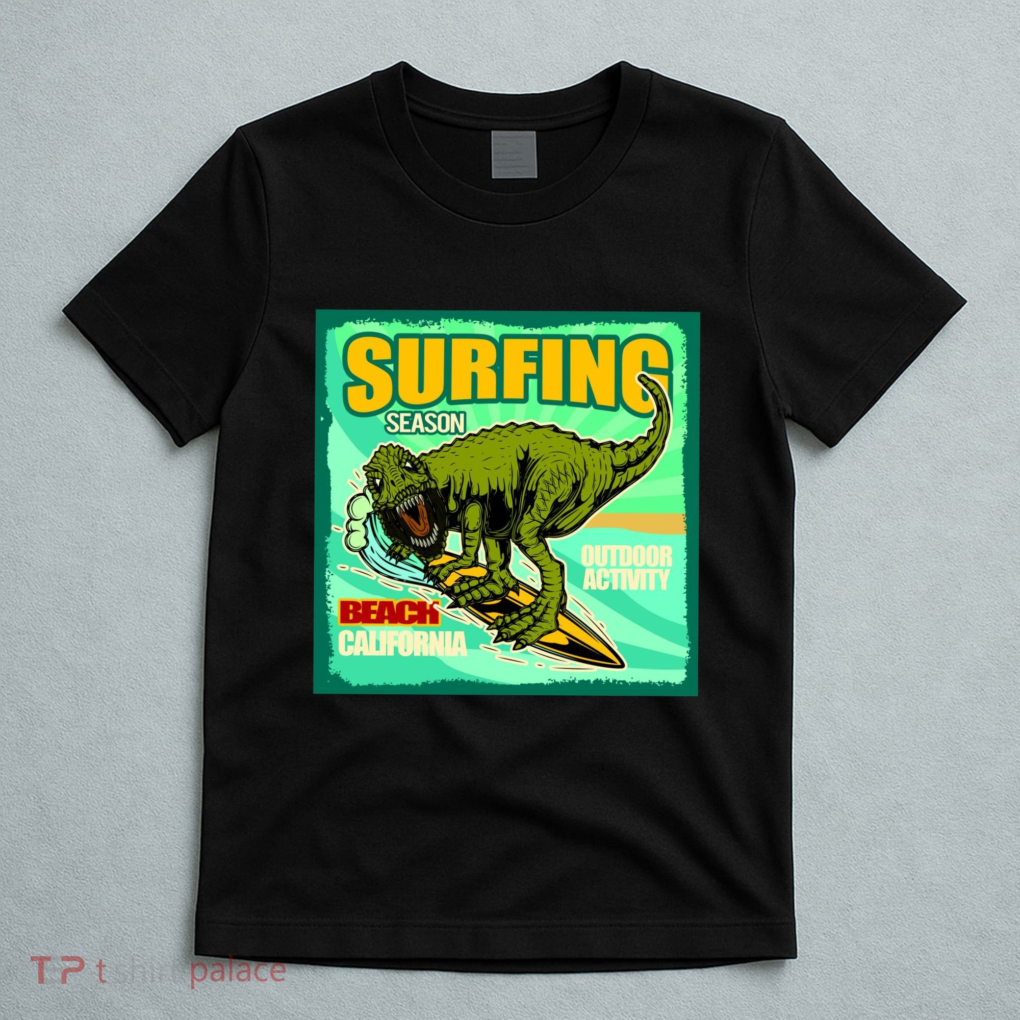 Surfing T-Rex T-Shirt