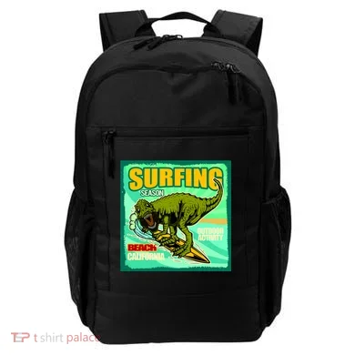 Surfing T-Rex Backpack