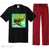 Surfing T-Rex Pajama Set thumb 0