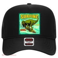 Surfing T-Rex Hat thumb 0