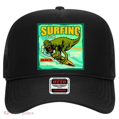 Surfing T-Rex Hat