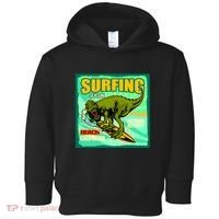 Surfing T-Rex Toddler Hoodie thumb 0