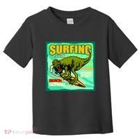 Surfing T-Rex Toddler T-Shirt thumb 0