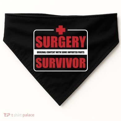 Surgery Survivor Imported Parts USA-Made Doggie Bandana