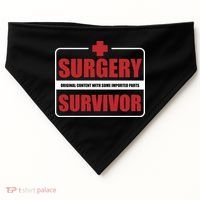Surgery Survivor Imported Parts USA-Made Doggie Bandana thumb 0