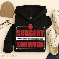 Surgery Survivor Imported Parts Hoodie thumb 4