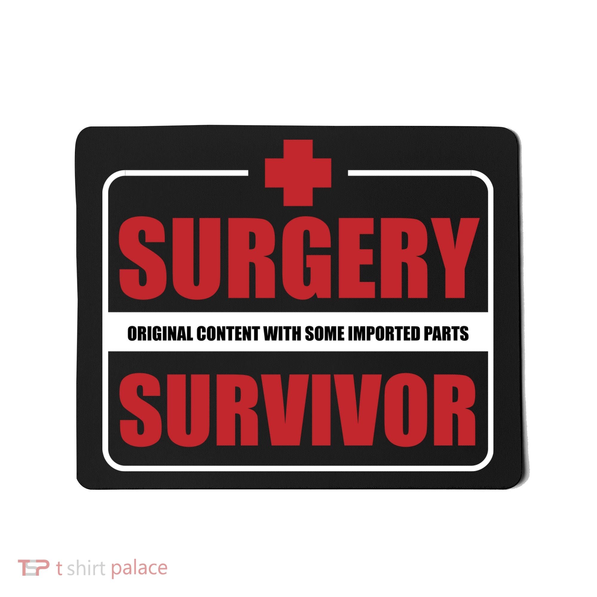 Surgery Survivor Imported Parts Mousepad