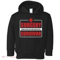 Surgery Survivor Imported Parts Toddler Hoodie thumb 0