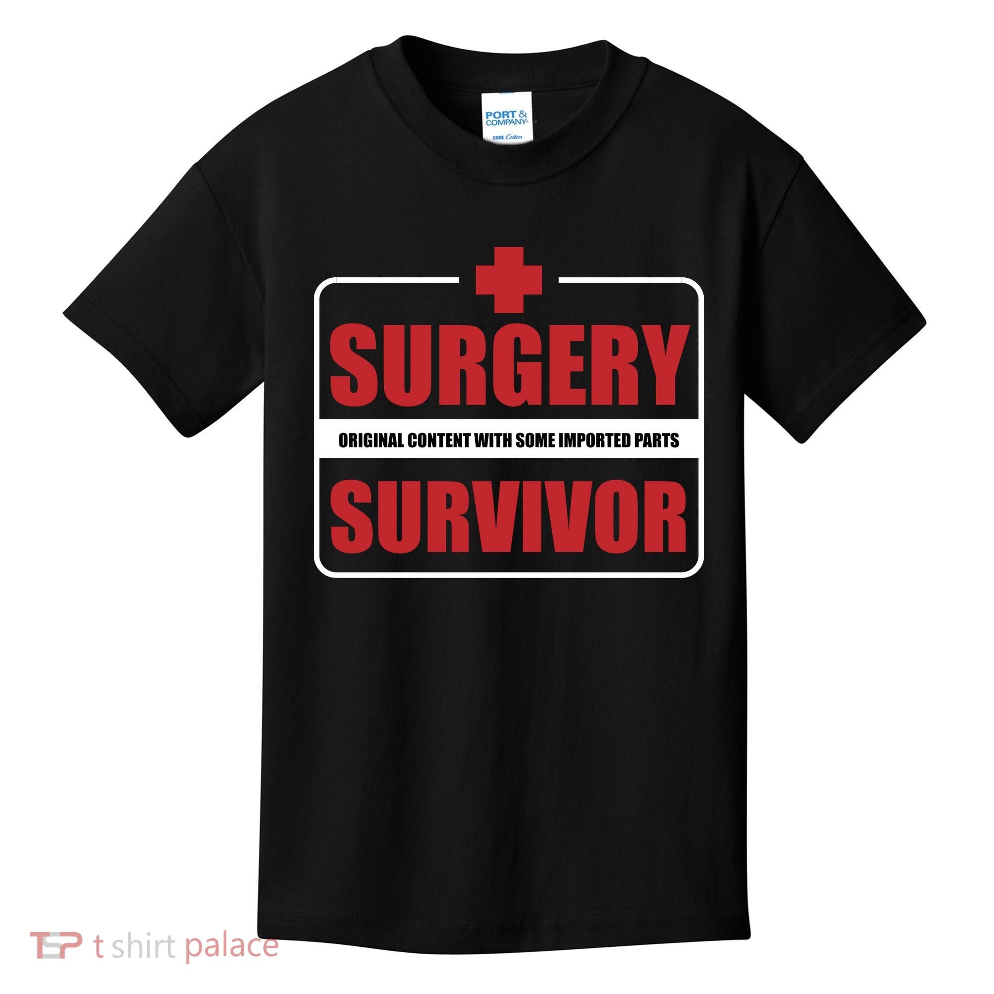 Surgery Survivor Imported Parts Kids T-Shirt