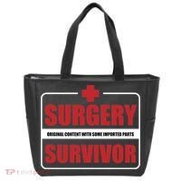 Surgery Survivor Imported Parts Tote Bag thumb 0