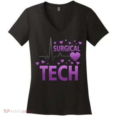 Surgical Tech Women's V-Neck T-Shirt