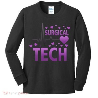 Surgical Tech Kids Long Sleeve Shirt