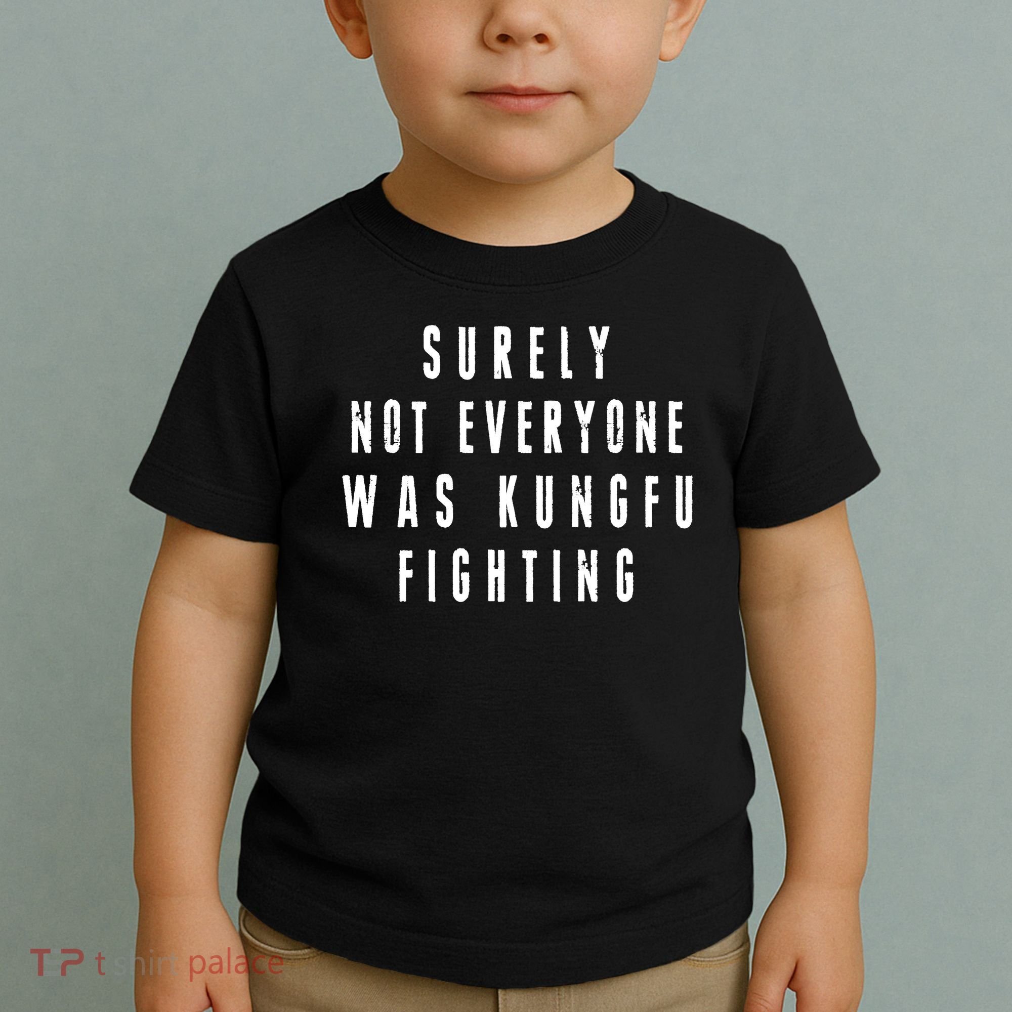 Surley Not Everyone Was Kungfu Fighting Funny Meme Toddler T-Shirt