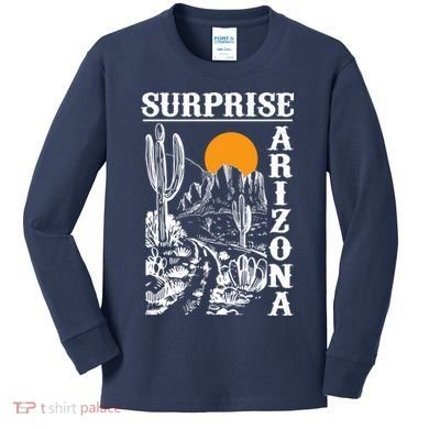 Surprise Arizona Kids Long Sleeve Shirt