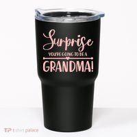 Surprise You're Going to Be A Grandma! Tumbler thumb 0