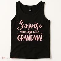 Surprise You're Going to Be A Grandma! Tank Top thumb 2