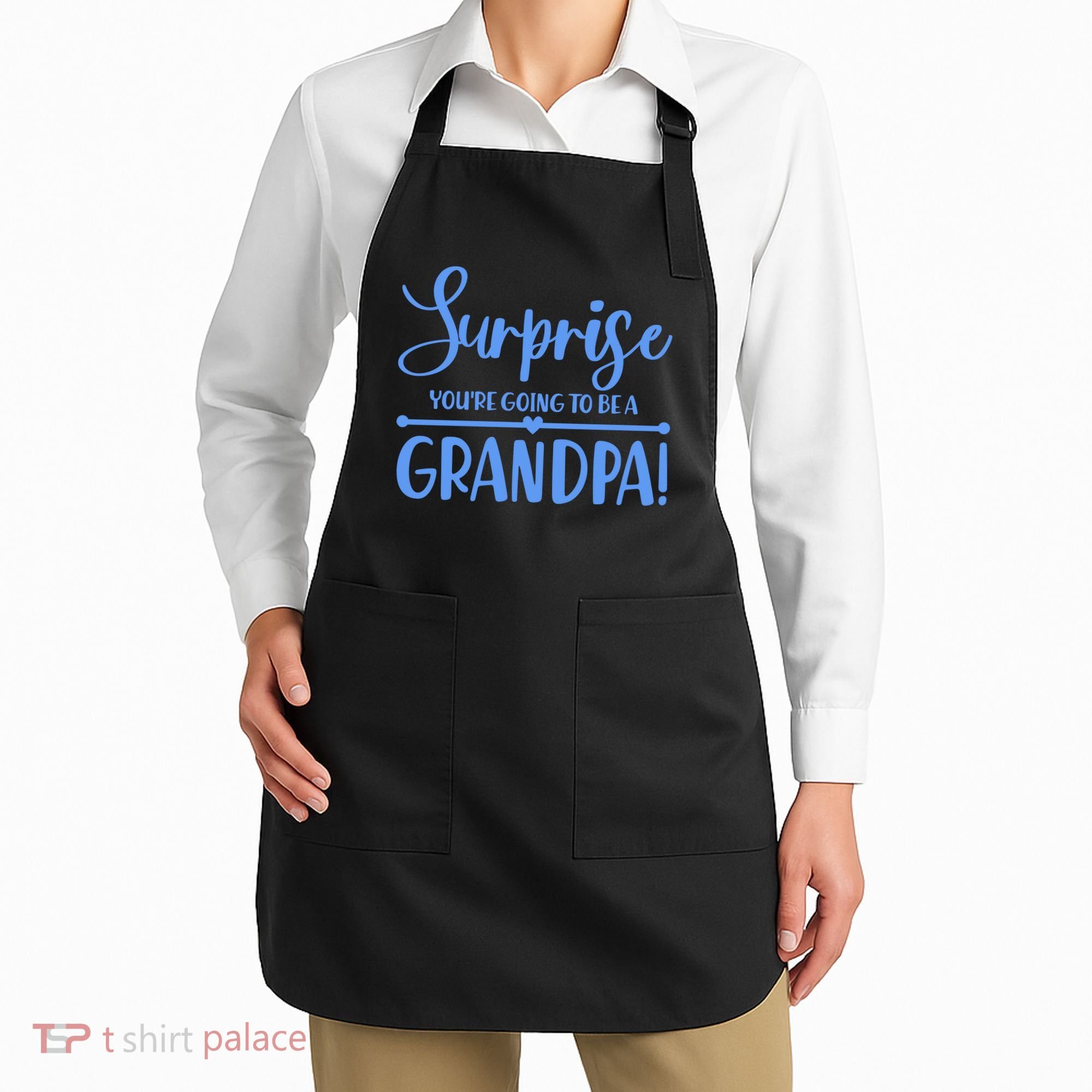 Surprise You're Going To Be A Grandpa! Apron