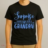 Surprise You're Going To Be A Grandpa! T-Shirt thumb 3