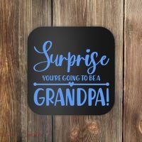 Surprise You're Going To Be A Grandpa! Coaster thumb 0