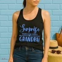 Surprise You're Going To Be A Grandpa! Women's Tank Top thumb 2