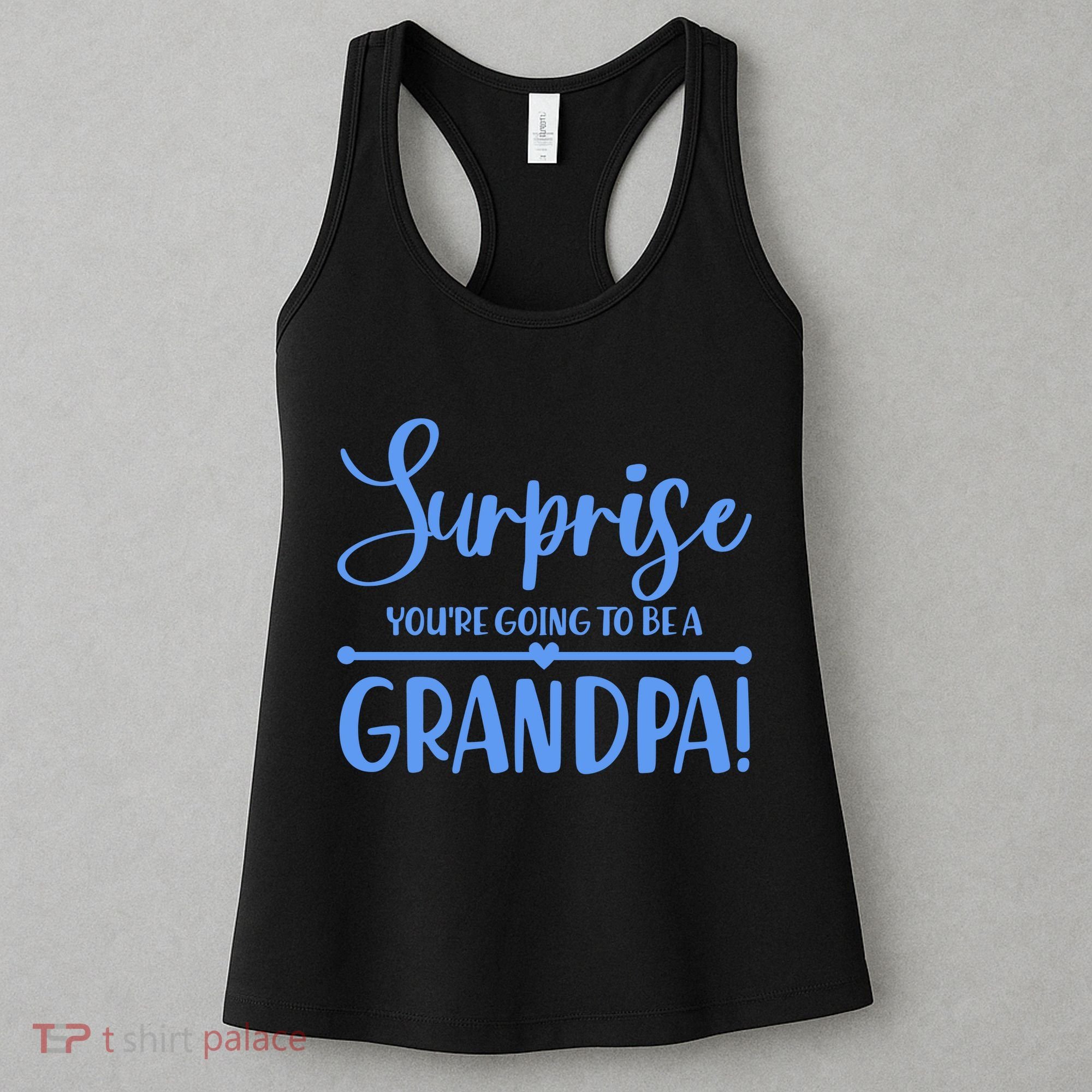 Surprise You're Going To Be A Grandpa! Women's Tank Top