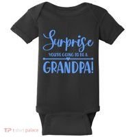 Surprise You're Going To Be A Grandpa! Baby Bodysuit thumb 0