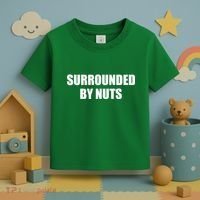 Surrounded By Nuts Rude Funny Text Toddler T-Shirt thumb 3