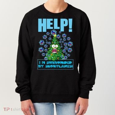 Surrounded By Snowflakes Women's Sweatshirt