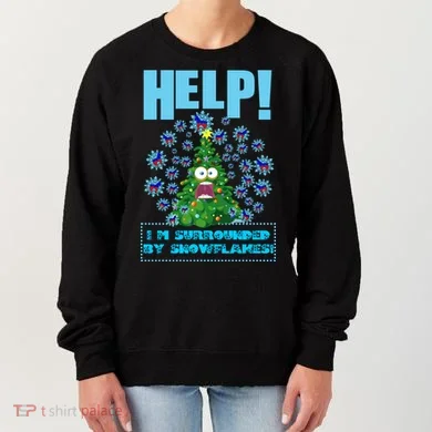 Surrounded By Snowflakes Women's Sweatshirt