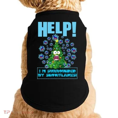 Surrounded By Snowflakes Doggie Tank