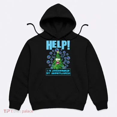 Surrounded By Snowflakes Hoodie