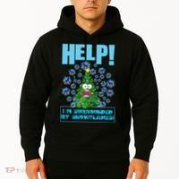 Surrounded By Snowflakes Hoodie thumb 2