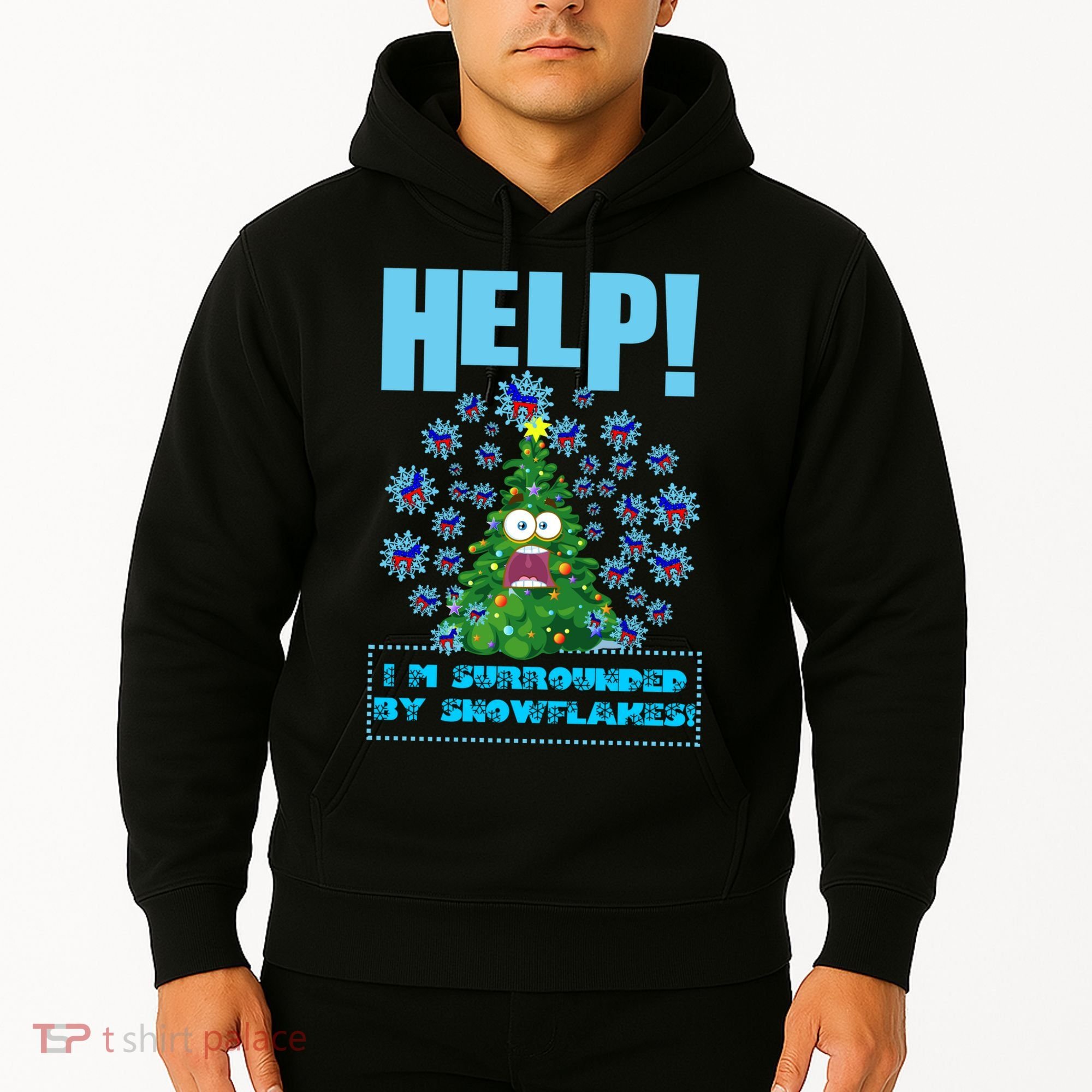 Surrounded By Snowflakes Hoodie
