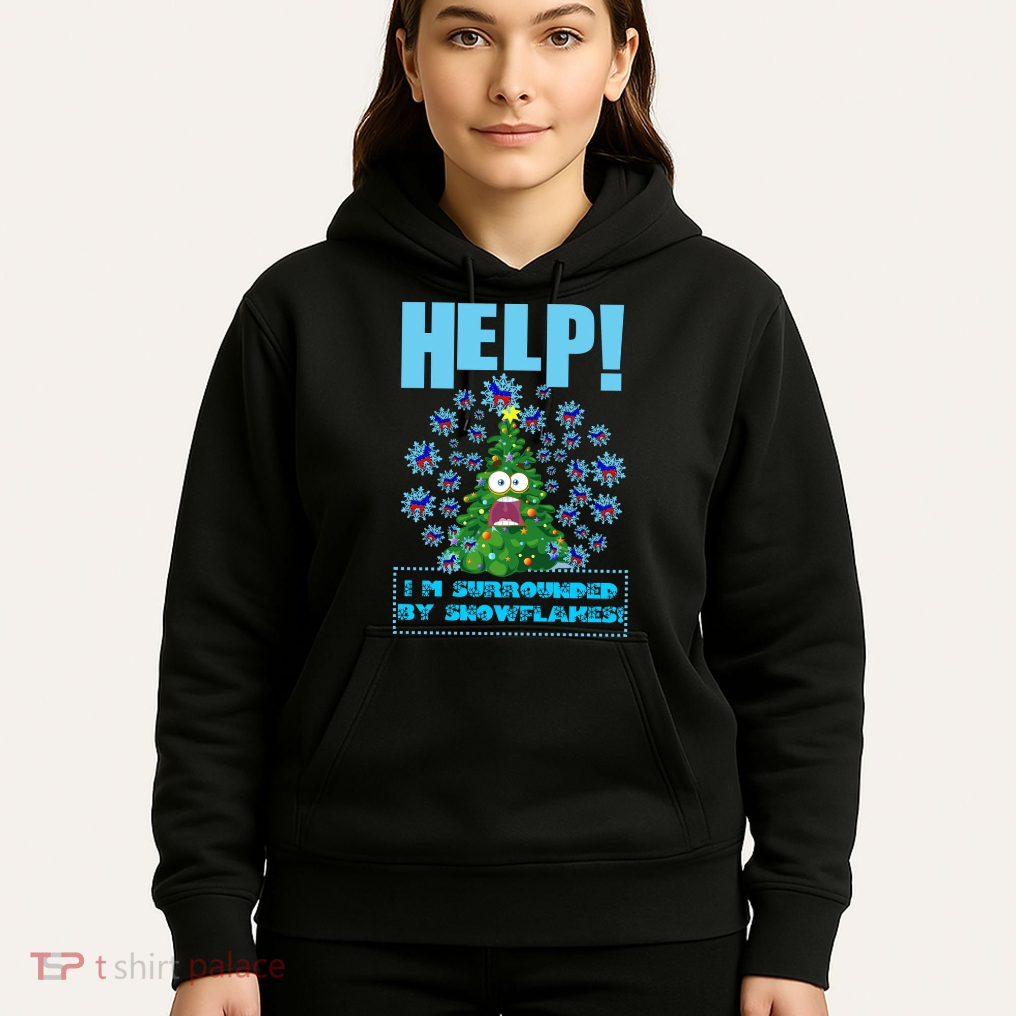 Surrounded By Snowflakes Hoodie