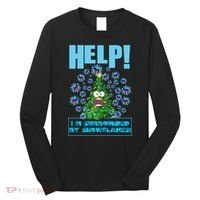 Surrounded By Snowflakes Long Sleeve Shirt thumb 0
