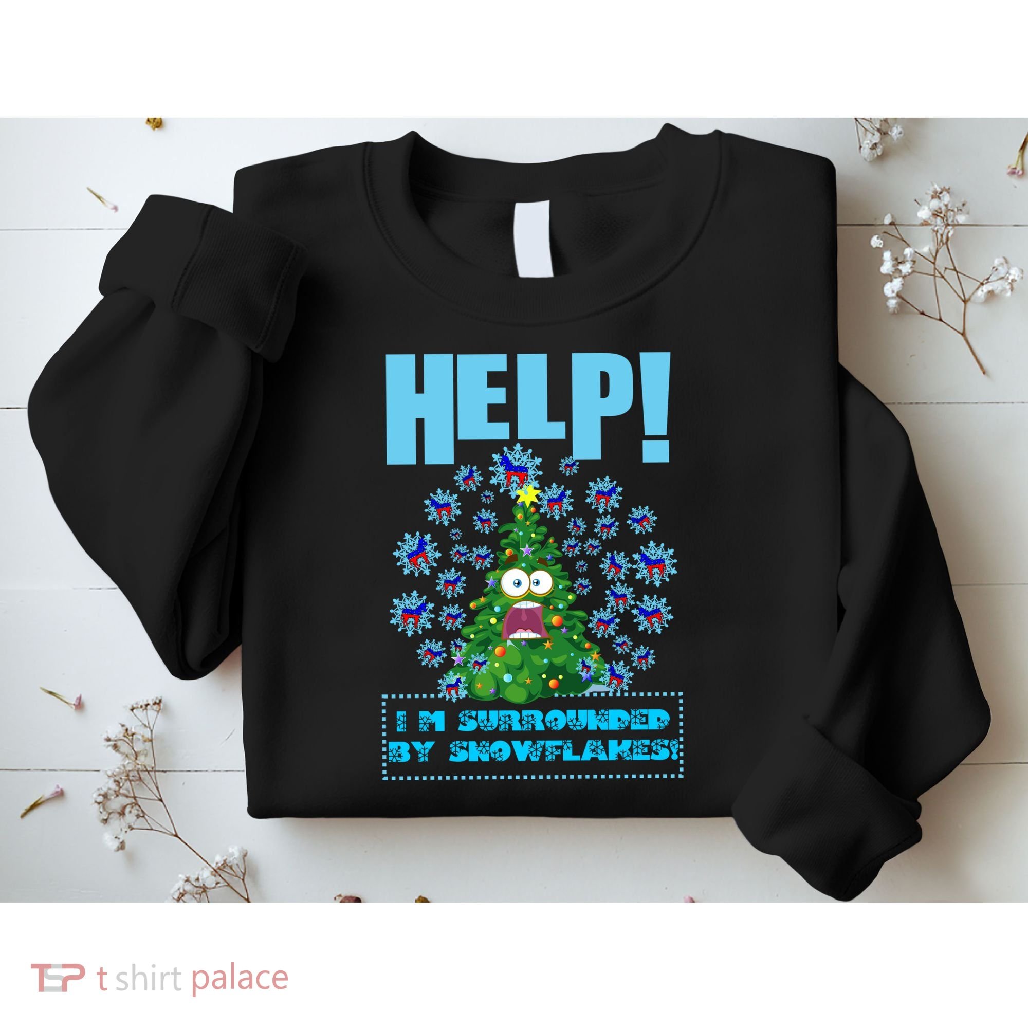 Surrounded By Snowflakes Sweatshirt