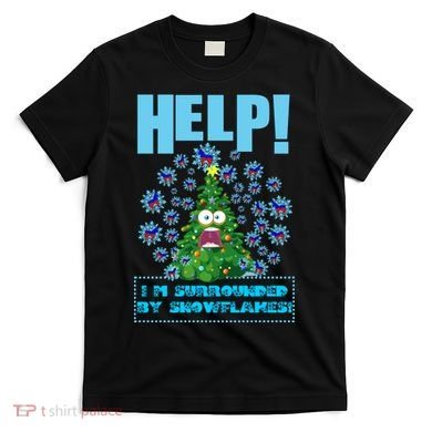Surrounded By Snowflakes T-Shirt
