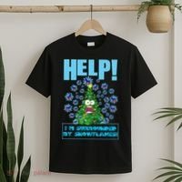 Surrounded By Snowflakes T-Shirt thumb 2
