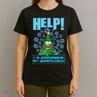 Surrounded By Snowflakes T-Shirt thumb 4