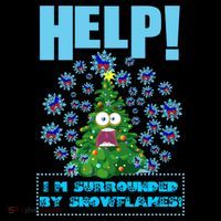 Surrounded By Snowflakes T-Shirt thumb 7