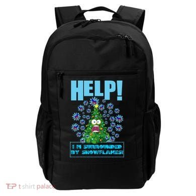 Surrounded By Snowflakes Backpack