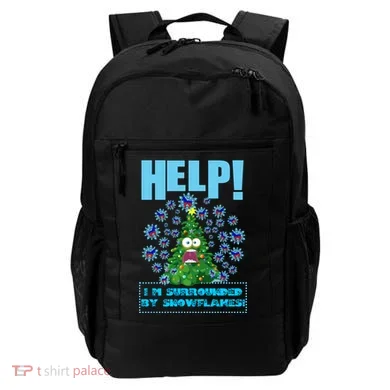 Surrounded By Snowflakes Backpack