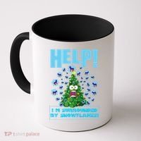 Surrounded By Snowflakes Coffee Mug thumb 0