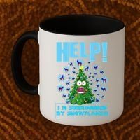 Surrounded By Snowflakes Coffee Mug thumb 2