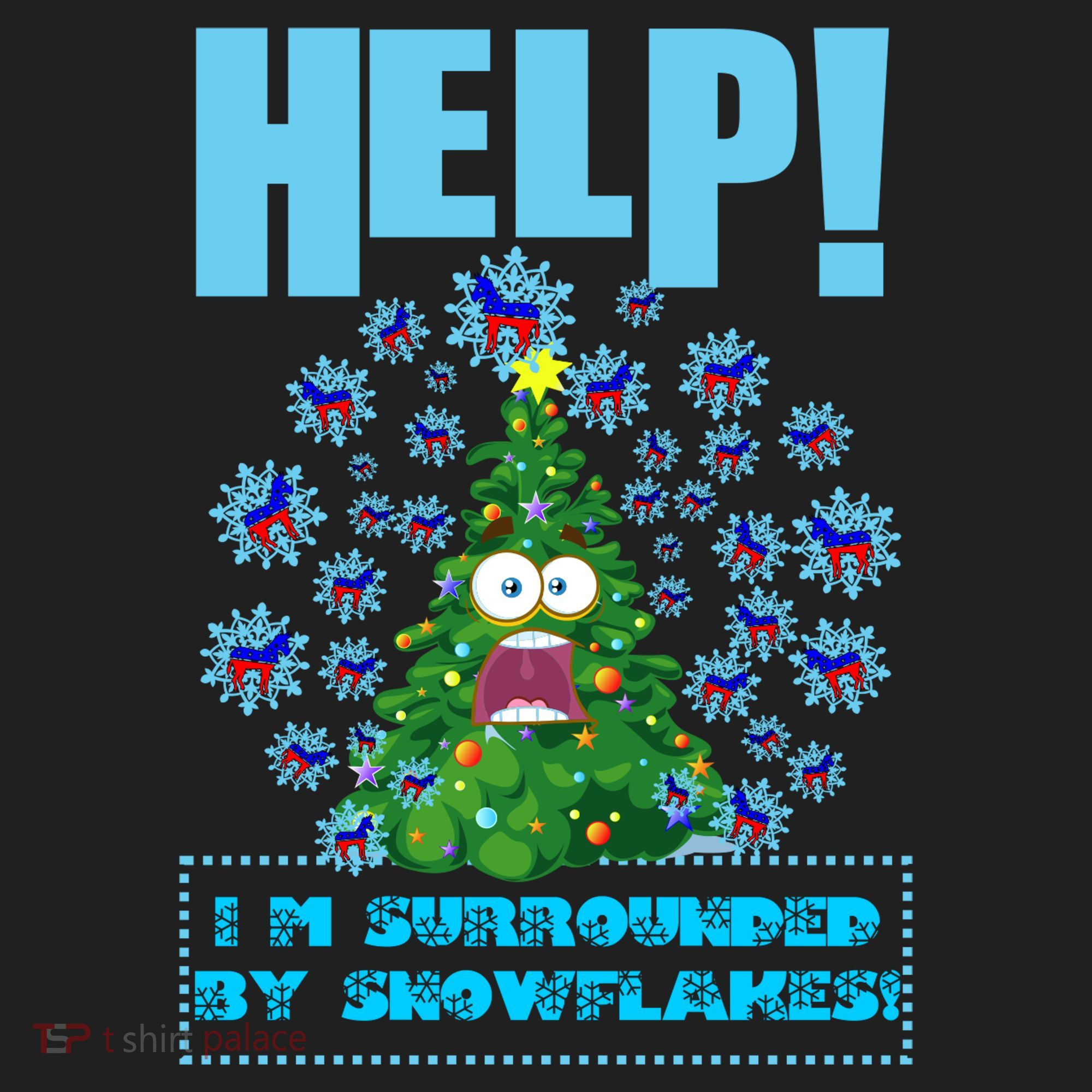 Surrounded By Snowflakes Beanie